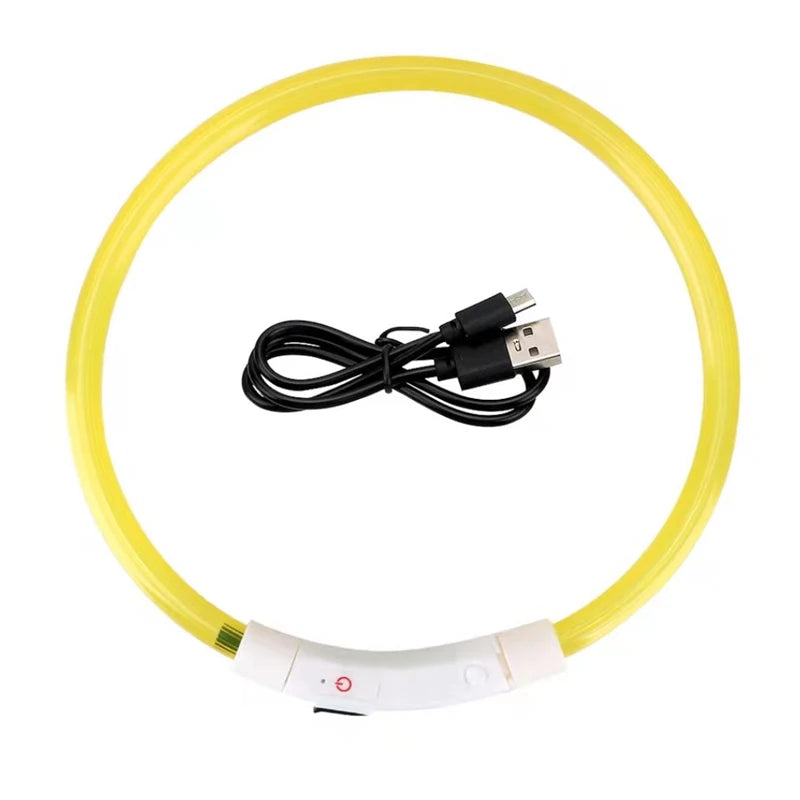 Collar LED recargable USB para perros, imagen 16